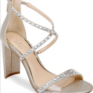 Rhinestone heels for weddings and special occasions